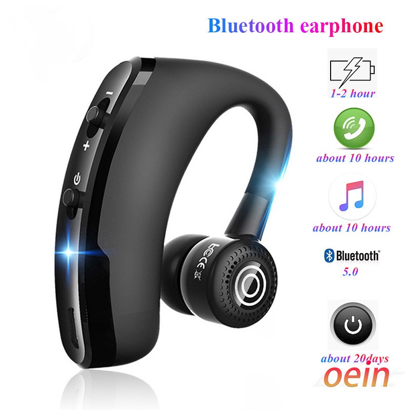 Tai nghe không dây V9 Bluetooth 4.1 phong cách sang trọng tích hợp micro