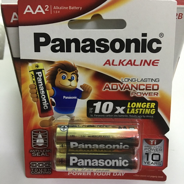 Pin AA Panasonic Alkaline hộp 12 vỉ