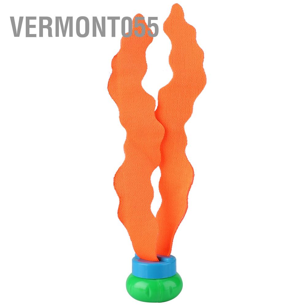 Vermont055 3pcs Children Pool Swimming Diving Seaweed Toys Swim Bath Training Water