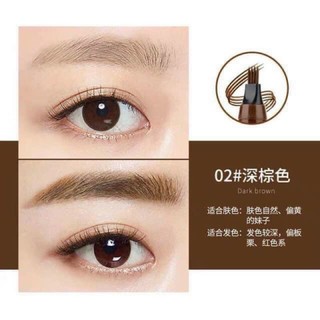 Bút chì kết lông mày phẩy sợi 4D
