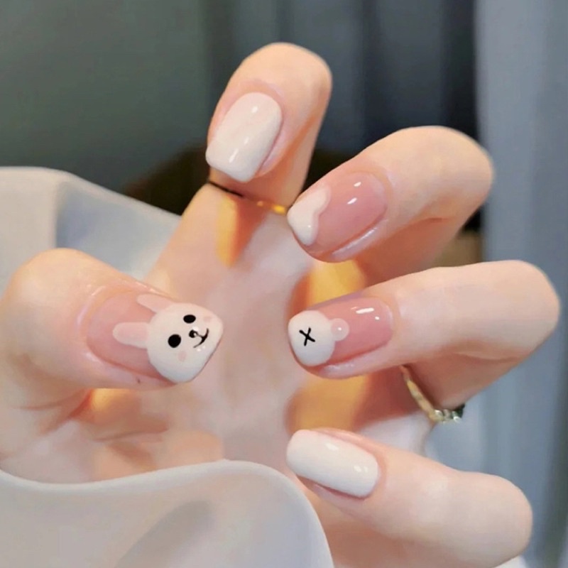 Bộ 24 móng tay giả xinh xắn, móng nhựa