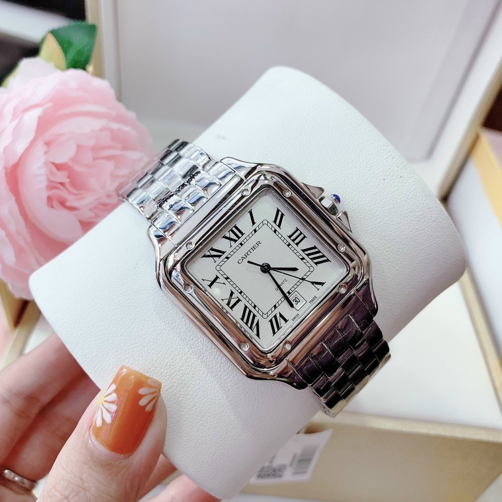 Đồng Hồ Nam Nữ Unisex DeCatier , Size 21/26/37mm , Dây Thép
