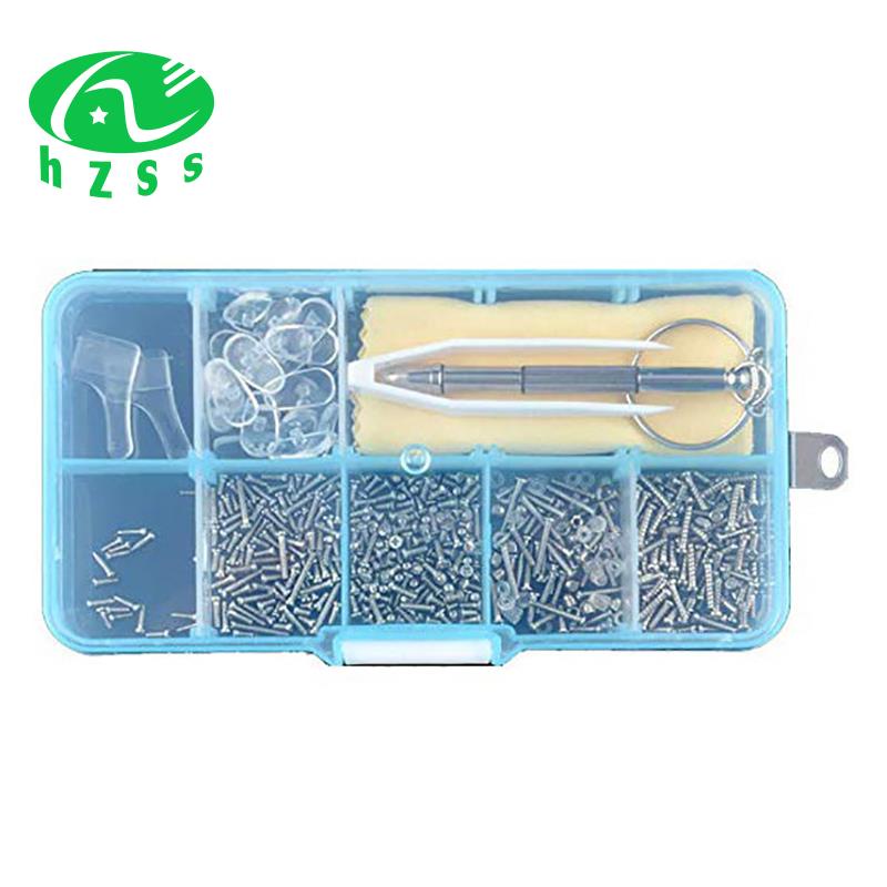 Bộ Dụng Cụ Sửa Chữa Kính Mát Kèm Ốc Vít Và Đệm Mũi Tiện Dụng