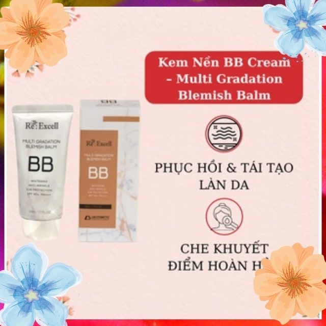 [SPA CAO CẤP]Kem Nền BB Cream Multi Gradation Blemish Balm Che Khuyết Điểm, Như Kem Lót, Kem Chống nắng, nâng tone, tốt