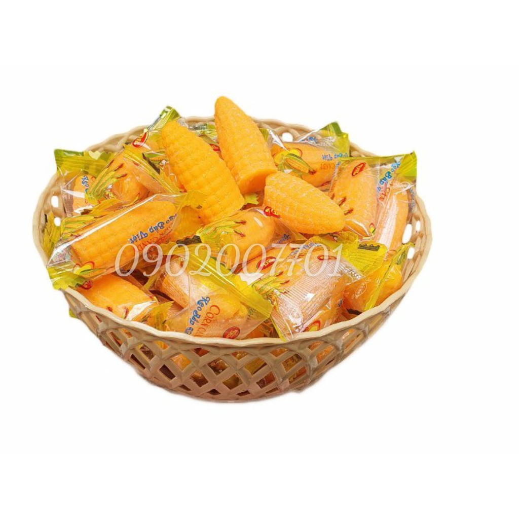 1 KG KẸO DẺO BẮP VIỆT ĐỨC HẠNH THƠM NGON TẾTBÁNH KẸO TẾT