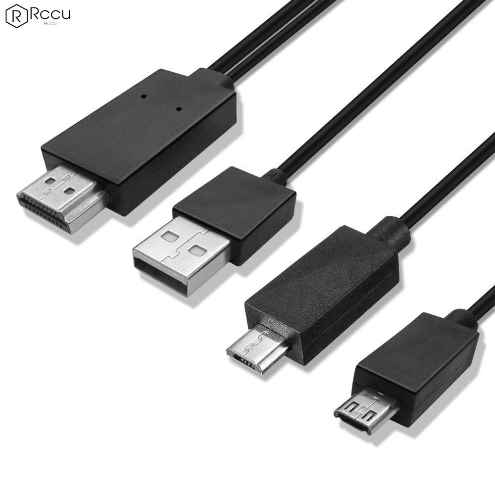 Cáp Chuyển Đổi 5pin 11pin Mhl Micro Usb Sang Hdmi 1080p Hd Tv Android