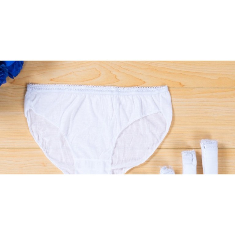 Set 6 quần lót vải thun cotton dùng 1 lần - cho Mẹ sau sinh và đi du lịch