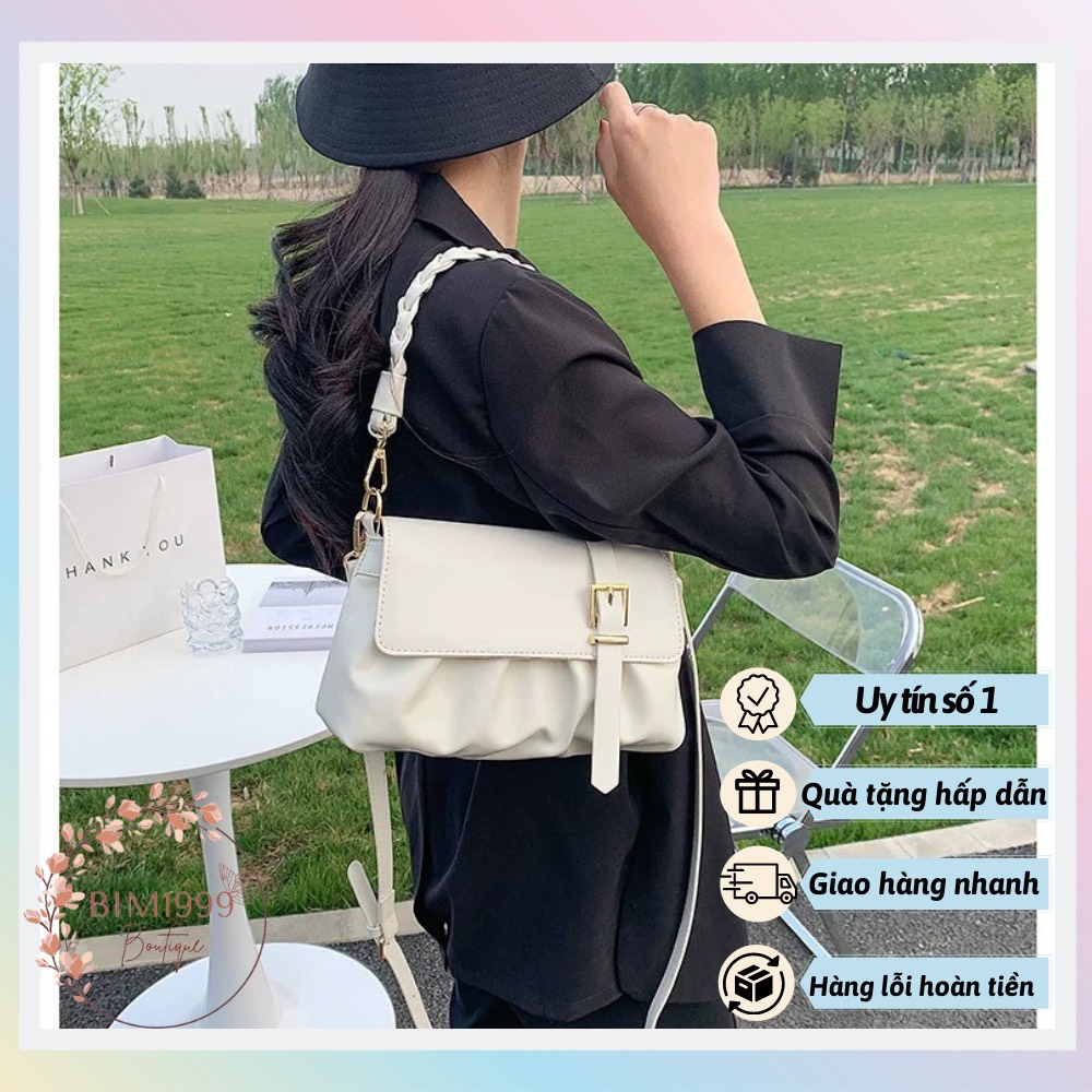 ( SẴN) Túi Nữ Túi Xách Thời Trang Sang Trọng Túi Da Thiết Kế Hai Loại Dây Tiện Lợi B028