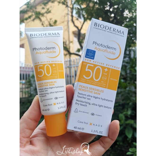 [Mẫu mới 2021] KEM CHỐNG NẮNG BIODERMA AQUA FLUID SPF50 40ml