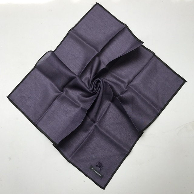 Khăn mùi xoa cao cấp Burberry chuẩn. 100% cotton. sản xuất nhật bản