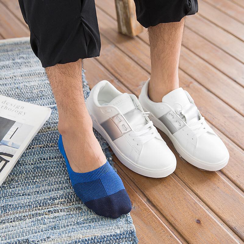 Set Vớ Tàng Hình Caro - Tất Lười Họa Tiết Caro