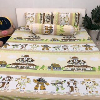  Drap thun Hàn Quốc (bộ: drap, 2 nằm, 1 ôm)