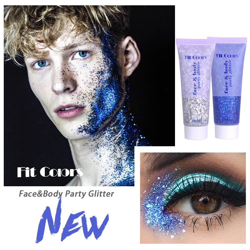 Gel Kim Tuyến Lấp Lánh Dùng Trang Điểm Đa Năng