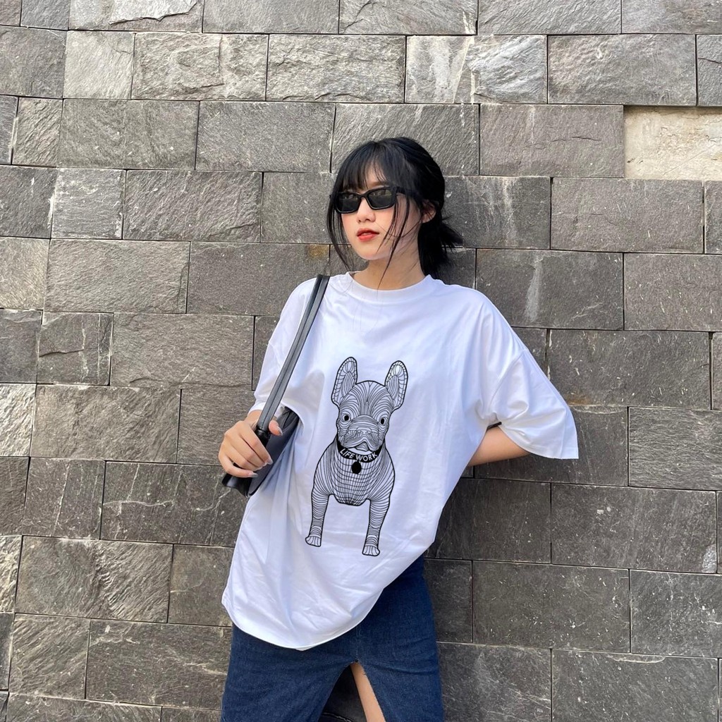 Áo thun nam nữ - Áo phông nam nữ tay lỡ form rộng 100%COTTON thoáng mát in Miền Tây