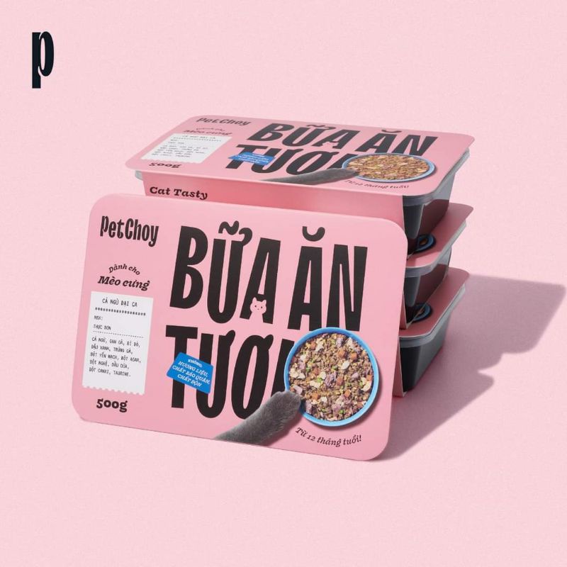 Pate tươi petchoy cho thú cưng