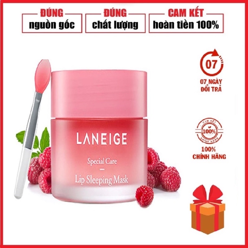 Mặt nạ ngủ cho môi Laneige 20g Lip Sleeping Mask, Mặt nạ ngủ môi Laneige Berry