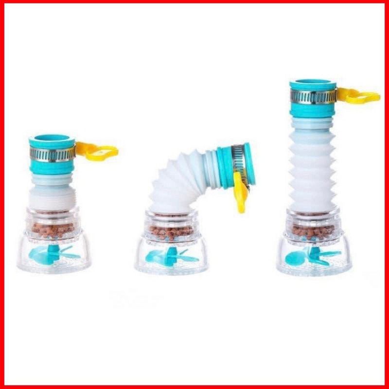 Đầu vòi nối rửa bát có cánh quạt tăng áp xoay 360