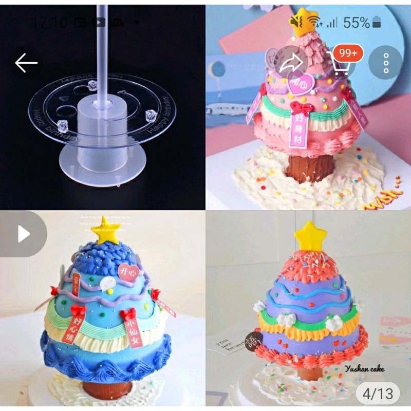 Trụ bánh cây thông đk 10cm