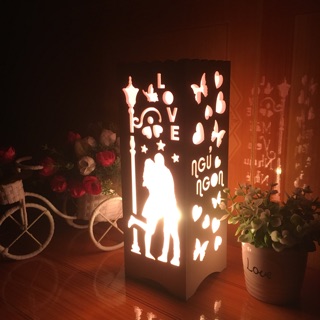 Đèn ngủ để bàn. Quà tặng tình yêu lãng mạng cho cặp đôi yêu nhau.