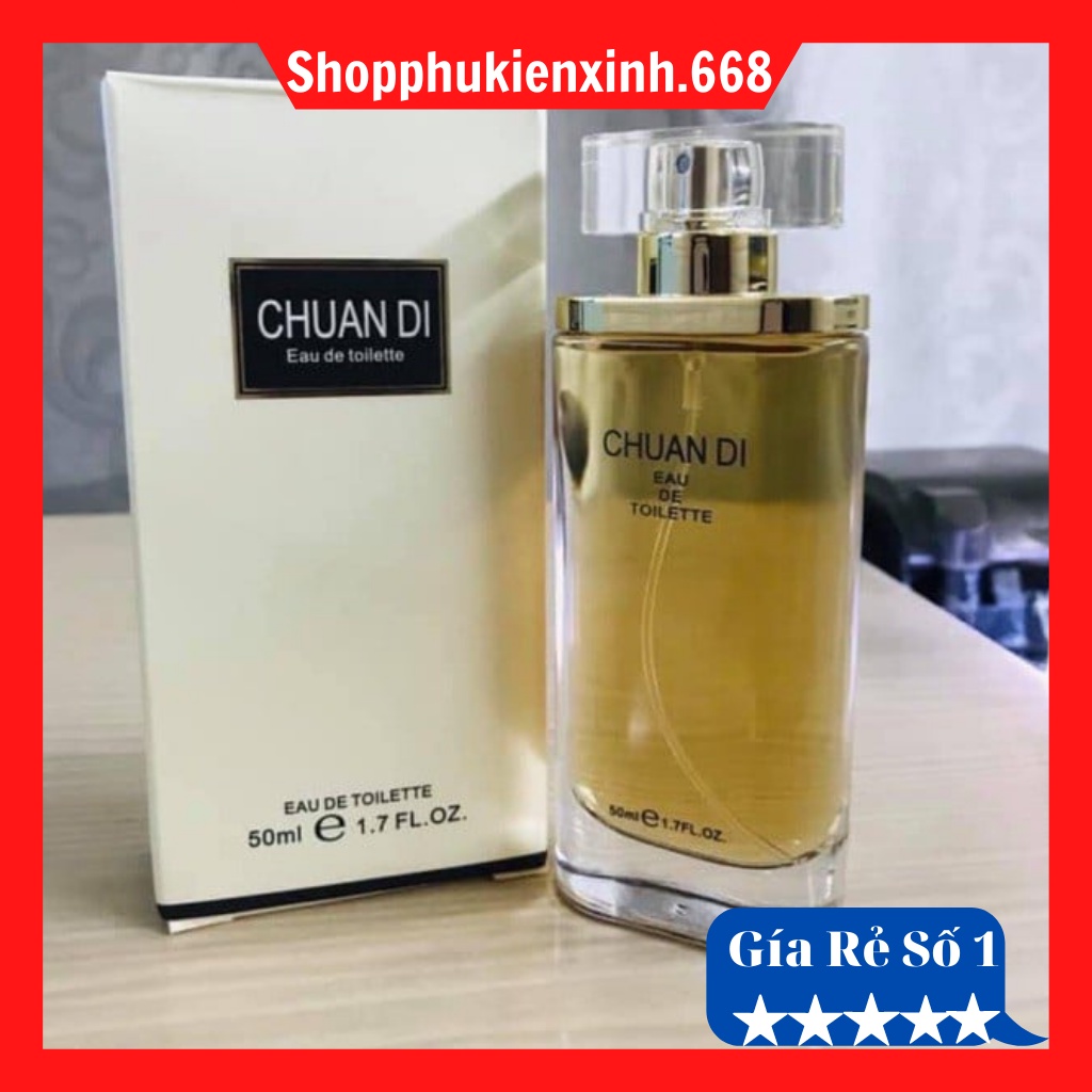 Nước Hoa Nam Nữ [RẺ NHẤT SHOPEE] ChuanDi - Nước Hoa Nữ Thơm Lâu Quyến Rũ 50ML