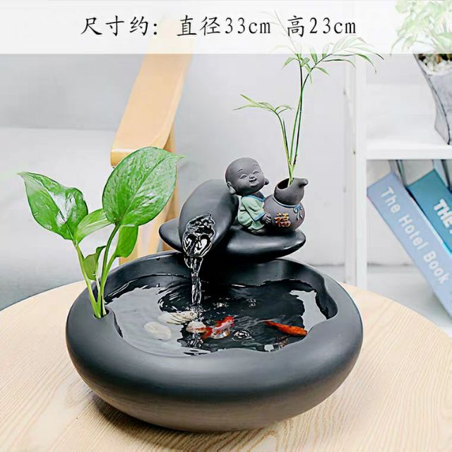 Bể cá mini siêu đẹp trang trí phòng khách, để bàn làm việc