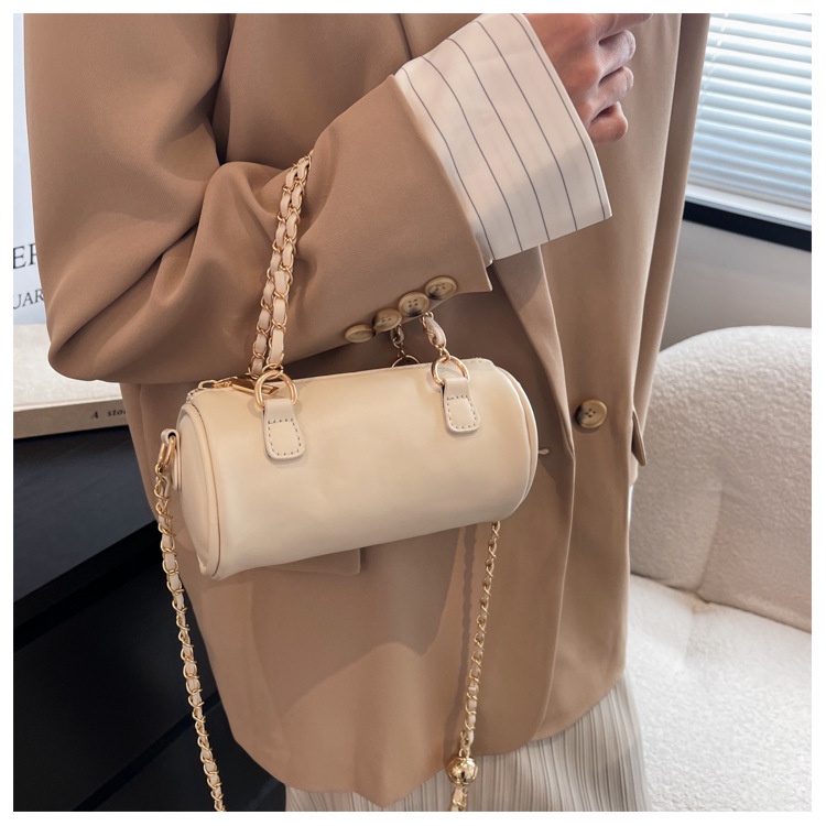 Túi Đeo Vai Hình Trụ Phong Cách Phương Tây Cho Nữ