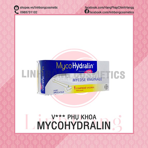 VỆ SINH PHỤ NỮ Myco Hydralin Pháp (kéo xem feedback)