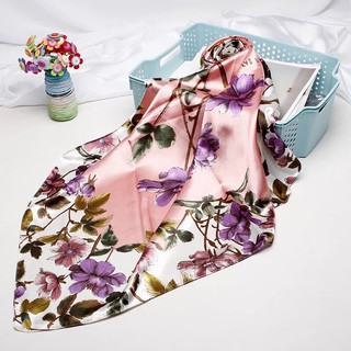 Khăn choàng lụa vuông hot trend size 90x90cm