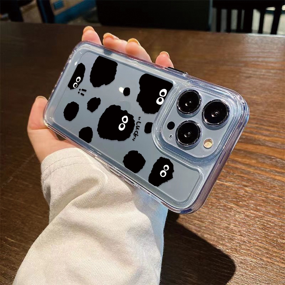 Ốp Điện Thoại Trong Suốt Hình Động Vật Dễ Thương Cho iphone 11 13 7 8 Plus 12 13Pro Max X XS Max 7 8 SE 2020