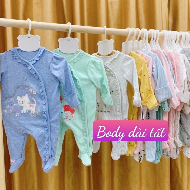 [Hàng mới về] Body liền tất/ Bodysiut mẫu dầy dặn cho bé