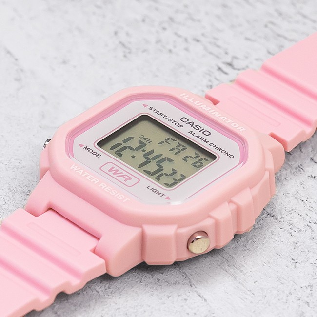 Đồng hồ nữ dây nhựa Casio chính hãng LA-20WH-4A1DF
