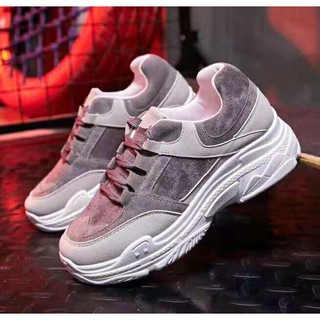 Giày Thể Thao Da Lộn Đế Cao Chất Đẹp