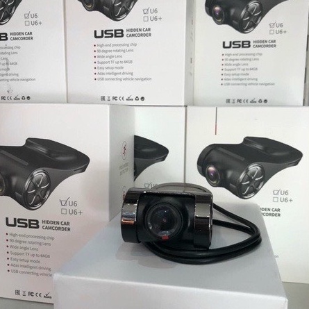 Cammera Hành Trình Full HD Tích Hợp Màn Androi U6 ( Lưu Tốc Độ, Cảnh Báo Làn, Tốc Độ) - Phụ Kiện Xe A-Z