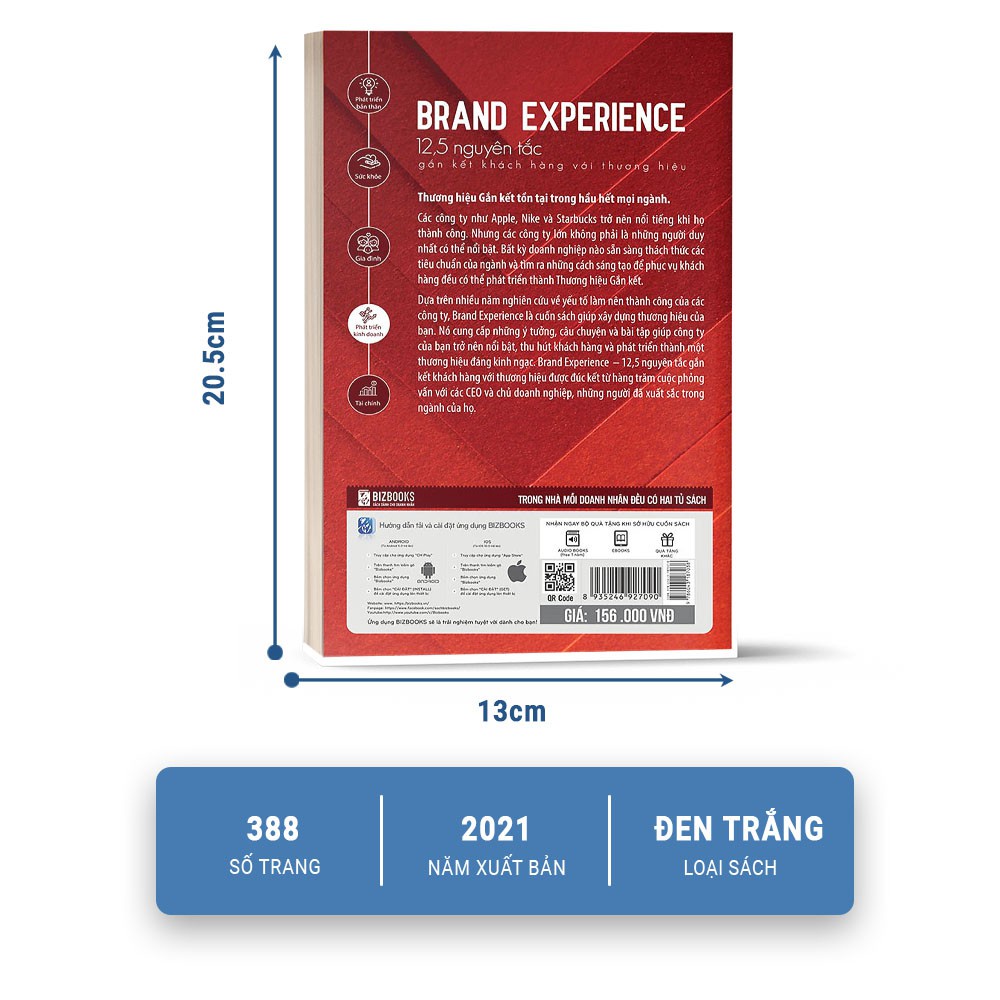 Sách - Brand Experience – 12,5 Nguyên Tắc Gắn Kết Khách Hàng Với Thương Hiệu