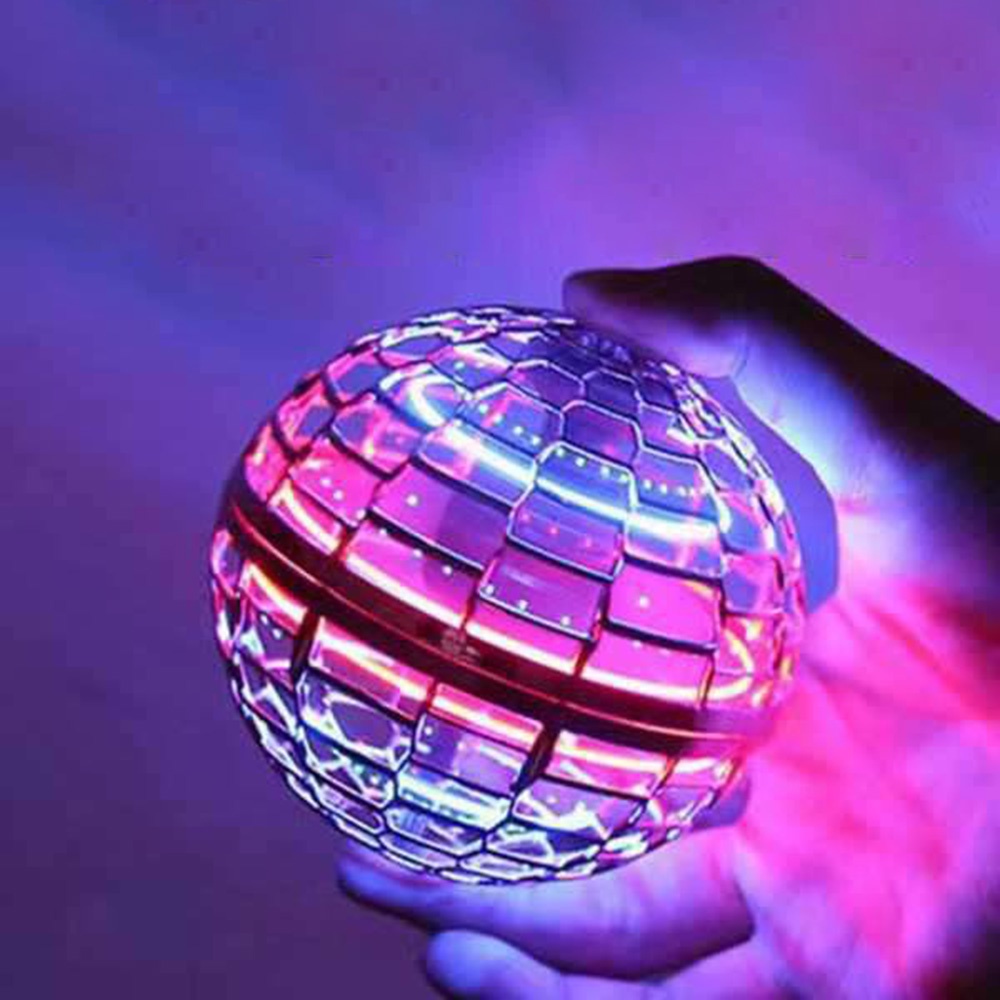Thiết Bị Điều Khiển 360 Độ Qipin Chuyên Dụng° Đồ Chơi Quả Bóng Ufo Ma Thuật Phát Sáng Công Nghệ Cao Vui Nhộn Cho Bé