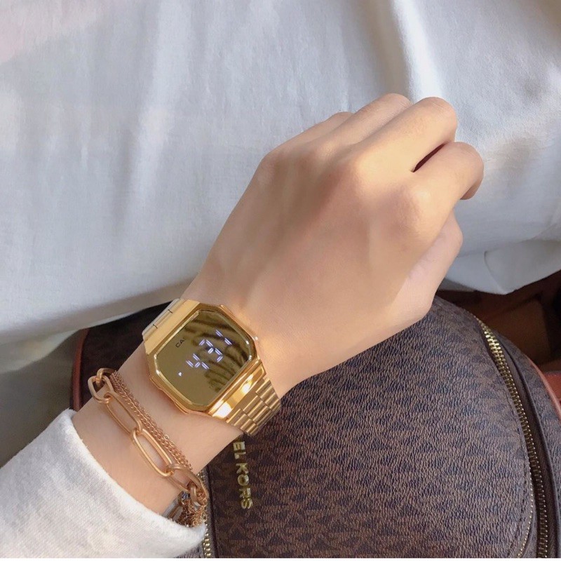 [watches.sg] Đồng hồ thời trang nam nữ A168 TOUCH WATCH- Mặt cảm ứng tráng gương | BigBuy360 - bigbuy360.vn