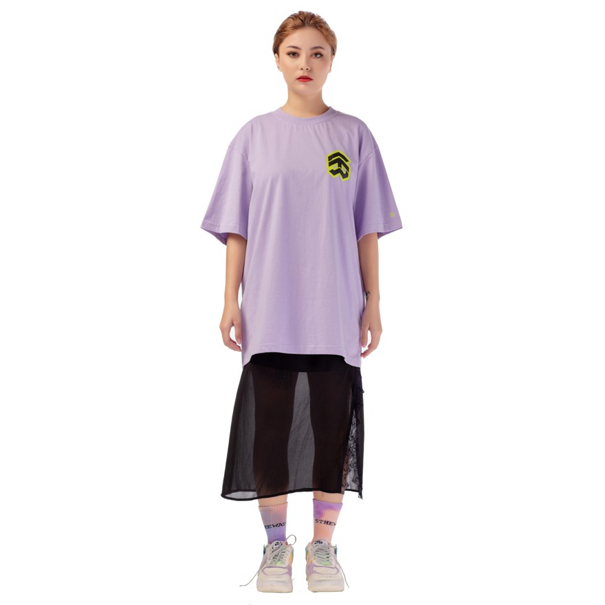 Áo thun 5THEWAY stroke New Tee Màu Tím