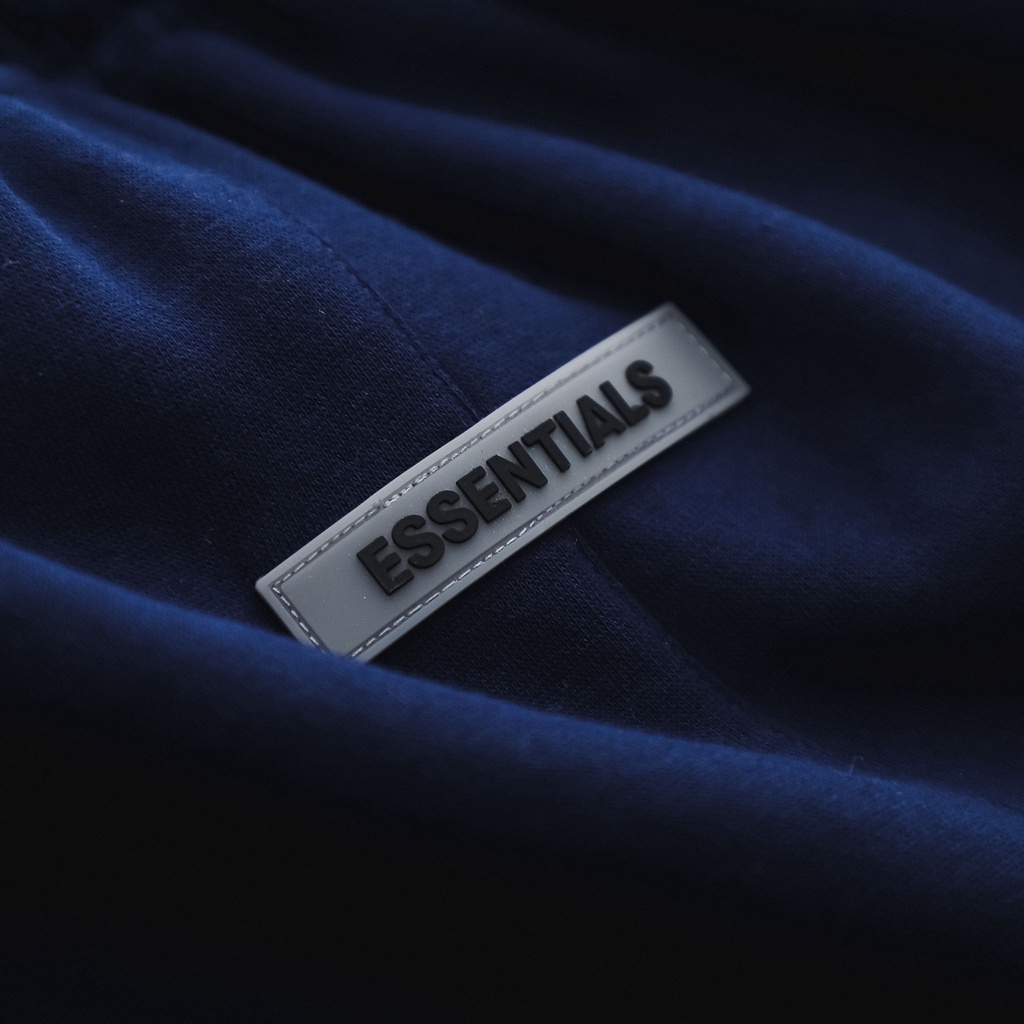 Quần short lửng thời trang chất liệu nỉ dày mịn, logo phản quang xịn xò 6023