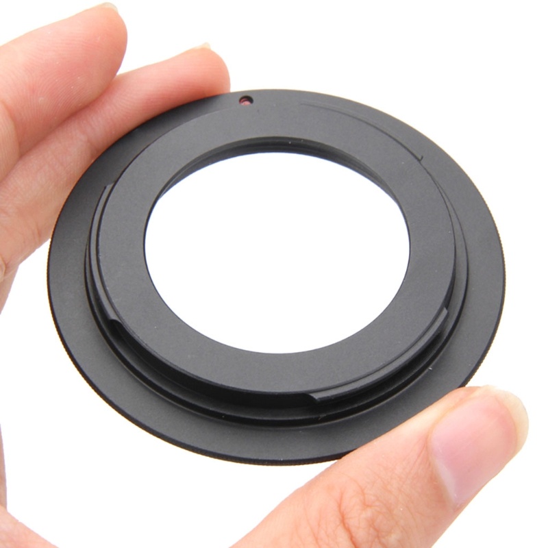 Ngàm Chuyển Đổi Ống Kính Máy Ảnh M42 Bằng Nhôm Màu Đen Thông Dụng
