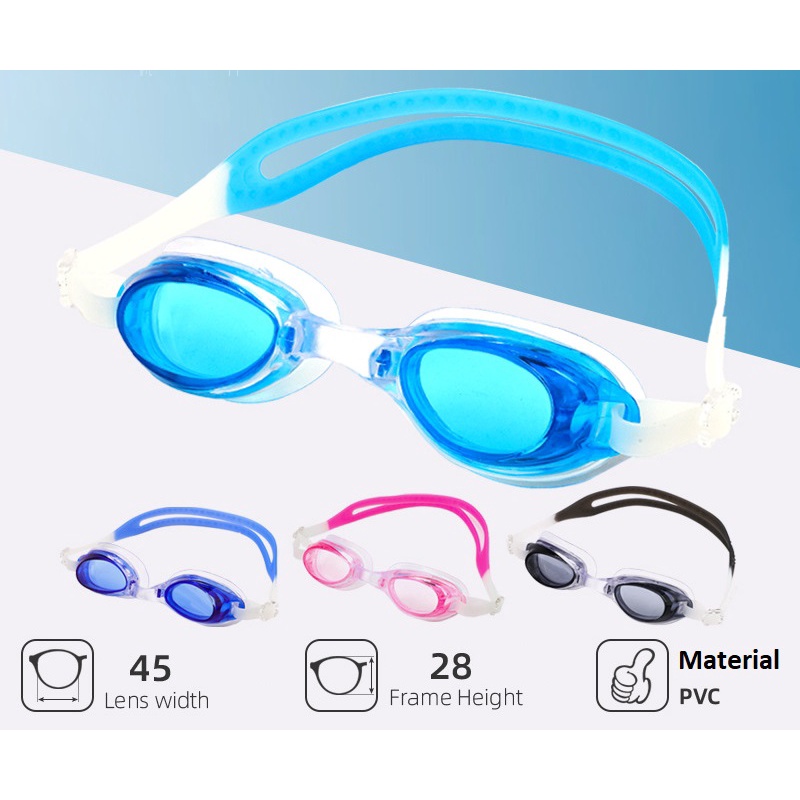 Kính bơi freesize chống thấm nước, chống tia UV, chống bám hơi nước ngăn mờ kính cho nam,nữ