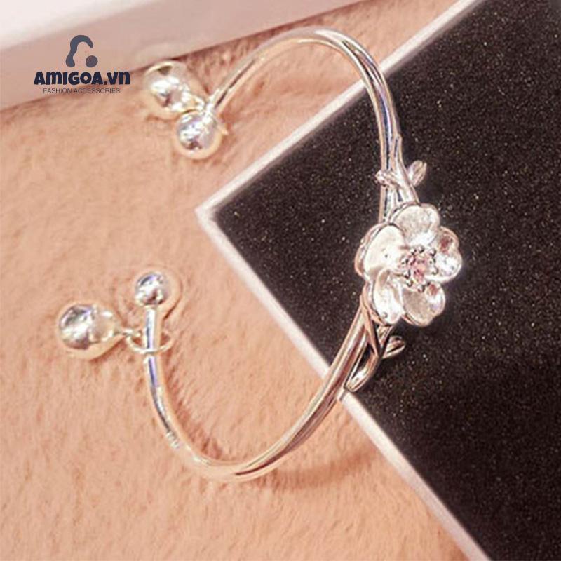 ✨✨ Vòng Tay Hoa Anh Đào Chuông Đơn Giản Làm Quà Tặng Sinh Nhật Cho Bạn Gái / Cặ