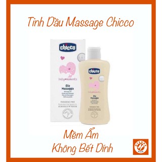 Dầu Matxa Chiết Xuất Cám Gạo Chicco 200ml