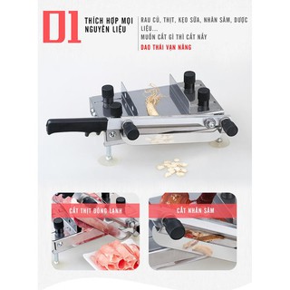 [Rẻ Vô Địch] Máy Thái Thịt, Cắt Gà Đa Năng Nhập Khẩu - Tặng Kèm 1 Lưỡi Sơ Cua