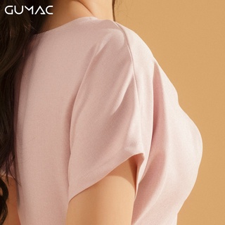 Đầm dập ly cổ kiểu DA778 GUMAC