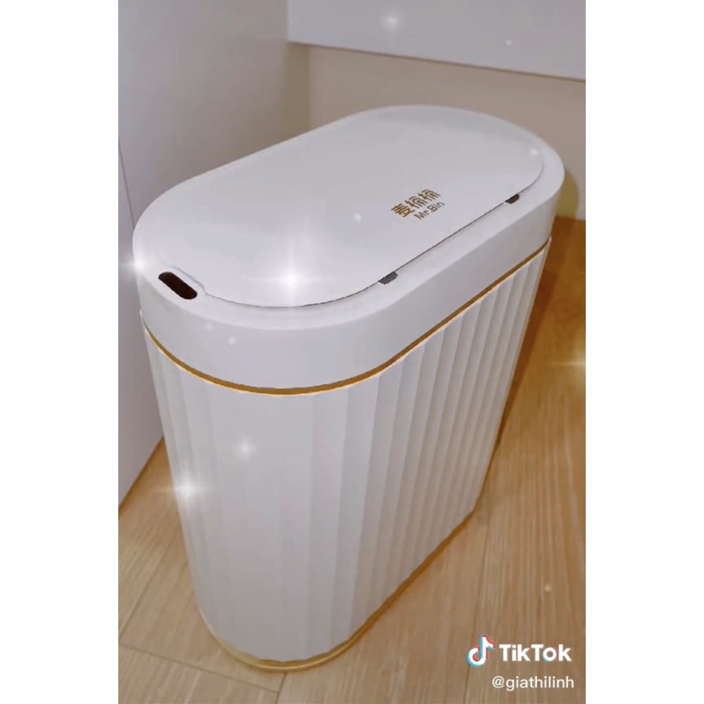 Thùng rác cảm biến YONA thông minh sang trọng + tặng PIN