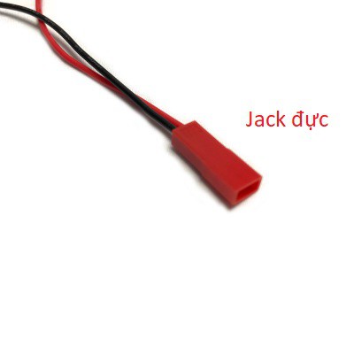 Jack JST 10cm dây silicol 22AWG