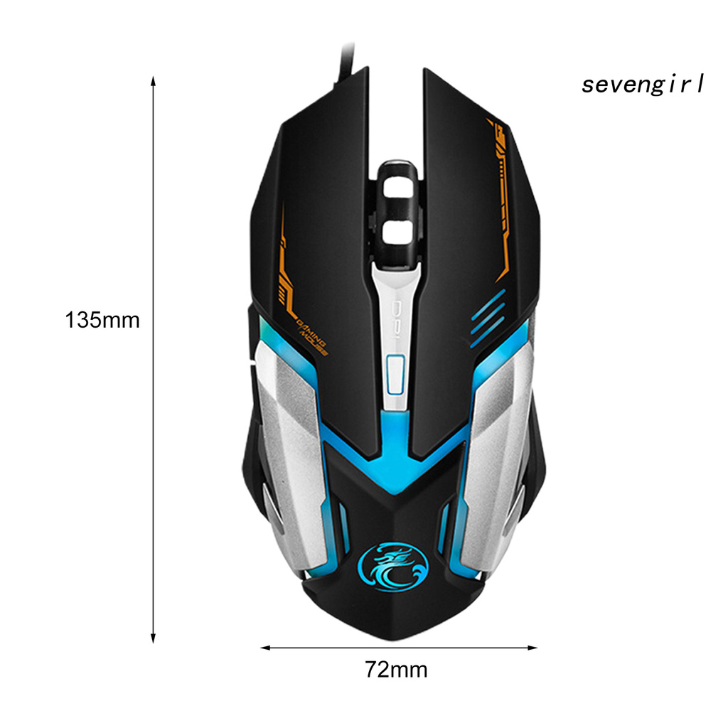 IMICE Chuột Chơi Game Sev-Mice V6 2400dpi