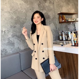 Sét vest blazer (cả sét gồm: áo+ quần + áo kép)