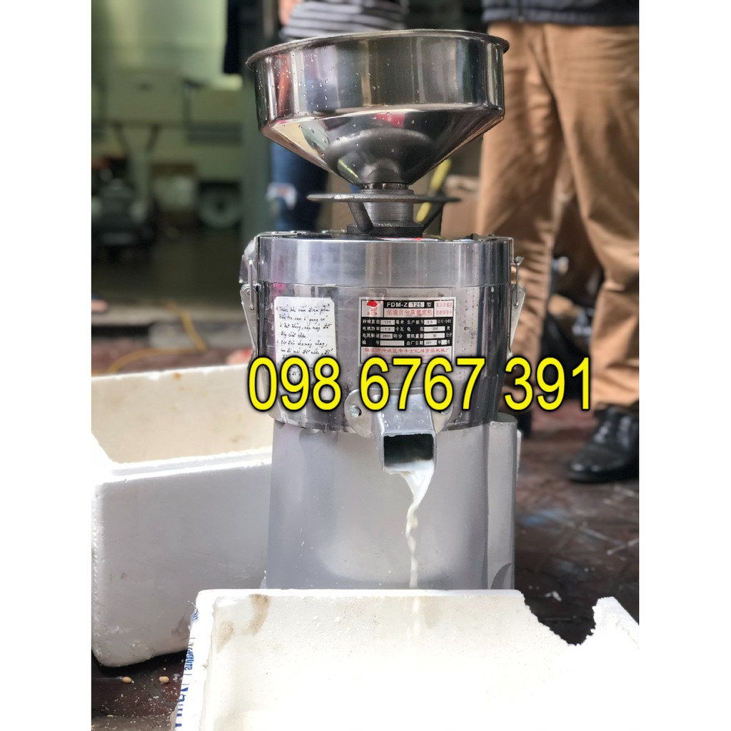 Cối xay đậu làm sữa đậu nành, sữa bắp, Máy xay vắt đậu liên tục làm đậu phụ