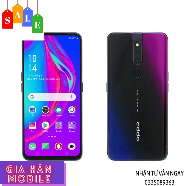 Điện thoại oppo f11 pro nguyên seal bảo hành chính hãng